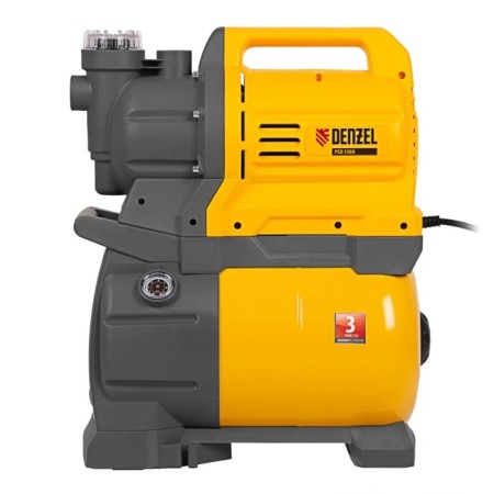Denzel PSX1300 pumping station, 1300 watts, pressure 48 m, 75 l/min, tank 24 l, cable 1.5 m-2