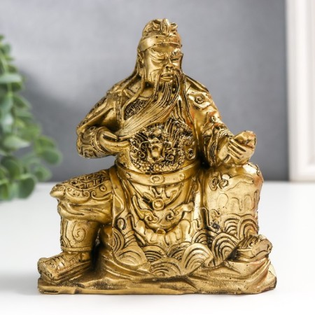 NECK Polystone for bronze "Guan Gun" 13x6.5x11.5 cm