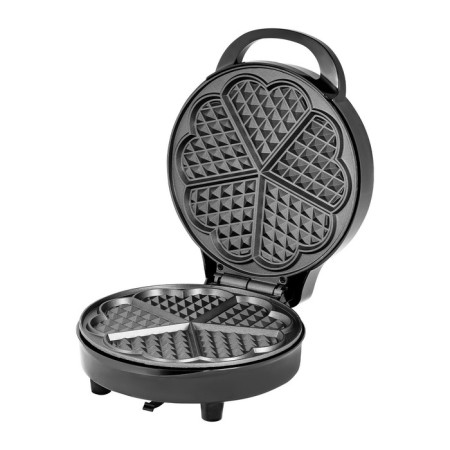 Electric waffle iron Galaxy Line GL 2987, 1200 W, anti-stick coating, black-gray-2