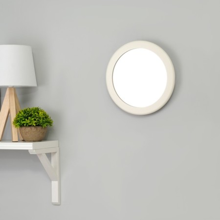 A set of round mirrors, 3 pcs, d = 27 cm, zp = 22.5 cm, white-2