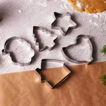 New Year. A set of cookies "New Year's sweets", metal, 10 pcs-4
