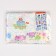 Chipling diaper, flannel 75x105 cm, cotton 100%, with a pattern