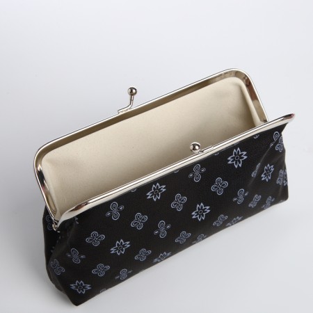 Cosmetic bag on the farmar, black color-2