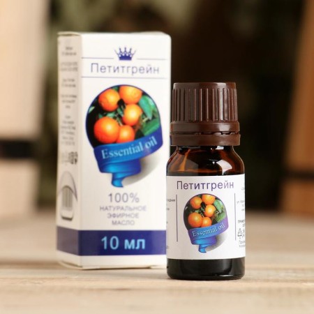 Poitgrain essential oil, a bottle-boiler, annotation, 10 ml