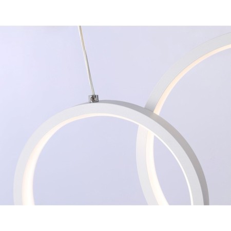 LED LED suspension with the Ambrella Light, Linetech, FL5393, LED, 62 W, ​​4650LUM, 3000-6400K, white color.-5