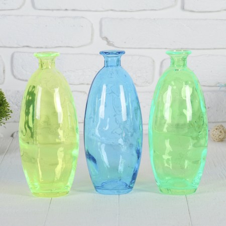 Vase "Carnival" Mix Transparent (D = 1.6cm) 9x21.5cm-1