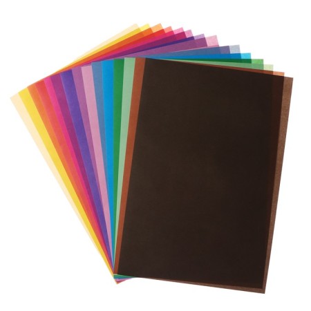 Colored paper A4, 80 sheets, 20 colors Calligrata Top, offset, in folder-2