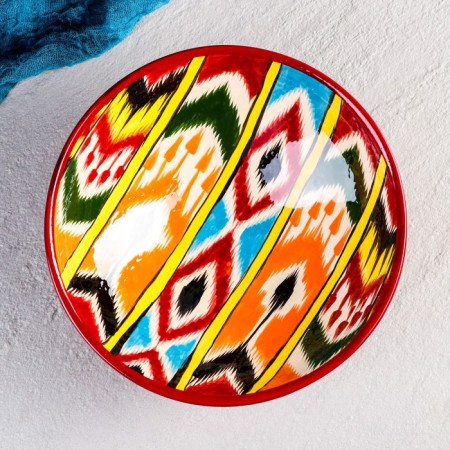 Subnitsa Rishtan ceramics "Atlas", 25 cm-1