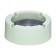 Ash for home, for cigarettes and sticks. D-9 cm, h-3.5 cm, green