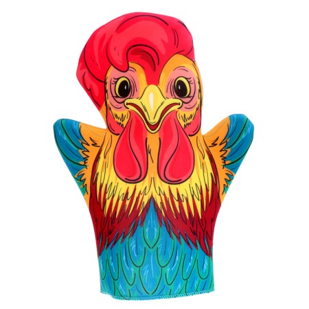 Home Puppet Theater "Owl-Sweat", 8 puppet dolls-9