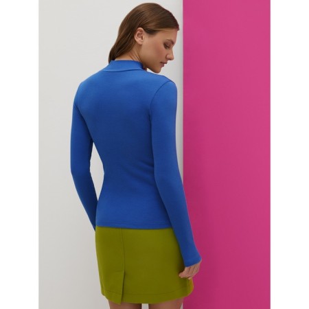 Women's turtleneck Minimi Fresh, size 46, color Cobalto-1