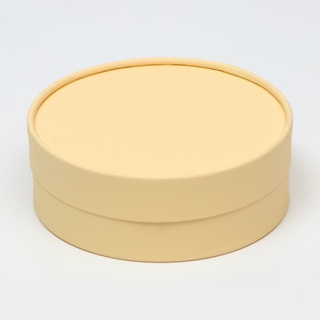 Box - tube 2 in 1, low with a deaf lid "beige", 21 x 7 - 18 x 6 cm-3