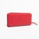 Women's wallet with lightning, red color