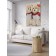 Decorative panel with photo printing "couple of bears", vertical, size 150x200 cm
