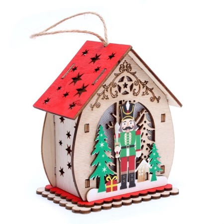 New Year's decor with the “Nutcracker” highlight 9 × 7 × 11 cm-3