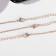Kulons "Demetrons" Rings of Friendship, Color Gold, 45 cm