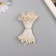 Stamens for artificial flowers gloss "risinki" rice set 360 pcs length 6 cm