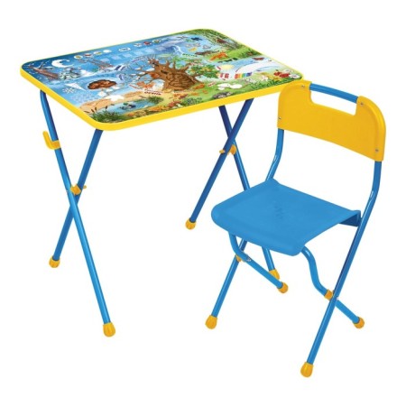 A set of children's furniture "Knowledge. I want to know everything! ", Table, chair