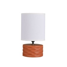 Лампа настольная Gerhort G32186/1T RD WT, 1х40Вт, E14, 27х15,5х15,5 см, цвет красный