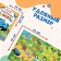 The book "Developing posters", A4, 9 posters, Blue Tractor