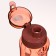 Water bottle, 800 ml, Sport, 23 x 7.6 x 4.8 cm, red