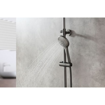 Lemark Bronx LM3772GM shower system, single -leaf, tropical shower, watering can-2
