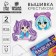 Cross -stitch on the plastic canvas "Anime", a set for creativity