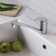 Santek Mavis kitchen mixer, pour 215 mm, chrome
