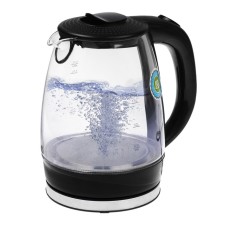 Electric kettle Sakura SA-2717BK, glass, 1.7 l, 2200 watts, black