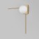 Wall lamp EUROSVET Fredo 40035/1, E14, 1x60W, 500x155x500 mm, brass color