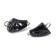 Cargo bullet-excentric stained collapsible Yaman 10 pcs., 6 g, black