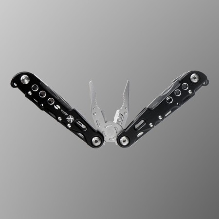 Stinger multitule with a nylon cover, 9 functions, steel, aluminum, black-2