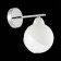 Wall lamp EVOLUCE. Sle102701-01. Giorte. 1x40 W, E14, 14x22.5 cm, chromium color