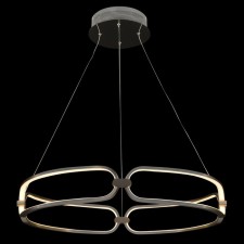 Suspension lamp Maytoni Mod017PL-L50N, LED, 50W, 60x60x120 cm, 3500lm, Nickel color