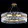 Suspended Citilux “Richard” CL336103, 1x130W, LED, brown color