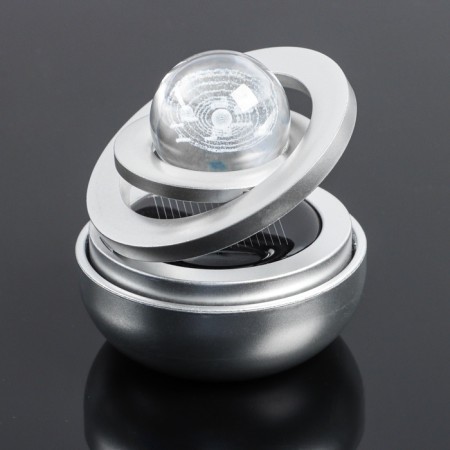 Assessoir on a panel with a flavor, gravitational rings, rotates from the sun, planet, silver-1