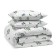Bed linen duet, size 215x240 cm, 145x215 cm - 2 pcs, 70x70 cm - 2 pcs