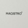 A set of plates of dessert porcelain Magistro Lofty, 6 objects: D = 20 cm, white color