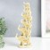 Polystone souvenir "Seven elephants in the pyramid" Beige 5.3x10x29 cm