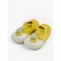 Boots-knees children's first step pure toys with a breathing sole, size 23, yellow color