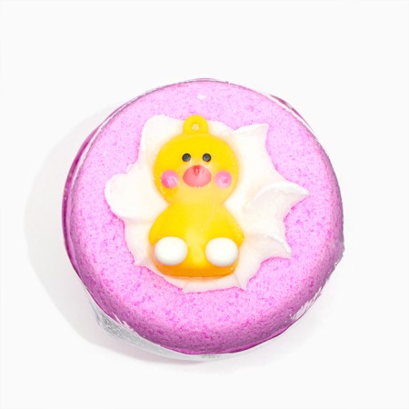 Happyki bath bomb with foam and mix toy, 160 g-6
