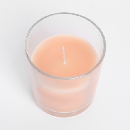 Candle in a smooth glass flavored "cinnamon", 8.5 cm-2