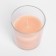 Candle in a smooth glass flavored "cinnamon", 8.5 cm