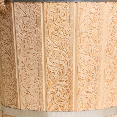 LIPA'S PARTS, 10 L, with a plastic insert, "Russian patterns"-6