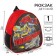 Baby backpack, 23x21x10 cm, transformers