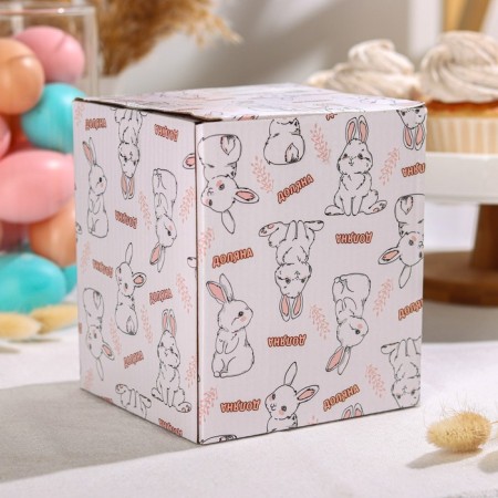 Bunny Bunny Cabbage Bowlast, 14.5 × 12 × 15.3 cm, white color, 14.5 × 12 ×-4