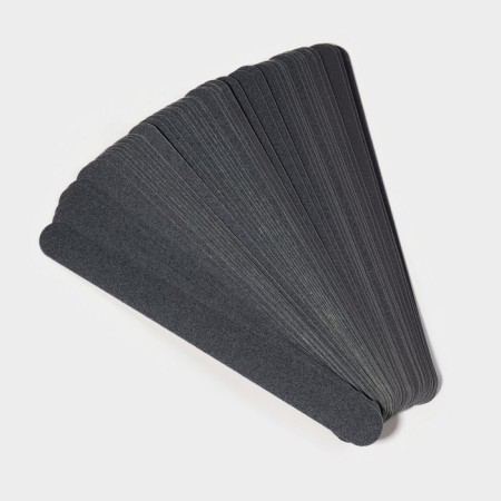 Smooth file for files, abrasiveness 180, 18 cm, packing 50 pcs, black color-7