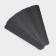 Smooth file for files, abrasiveness 180, 18 cm, packing 50 pcs, black color