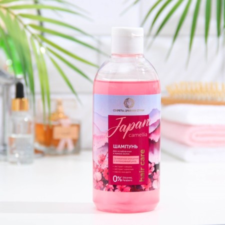 Hair shampoo "Secrets of ancient countries", for weakened and brittle hair, 400 ml