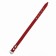 Leather collar on synthetic winterizer, 56 x 2.5 cm, Osh 35-45 cm, red
